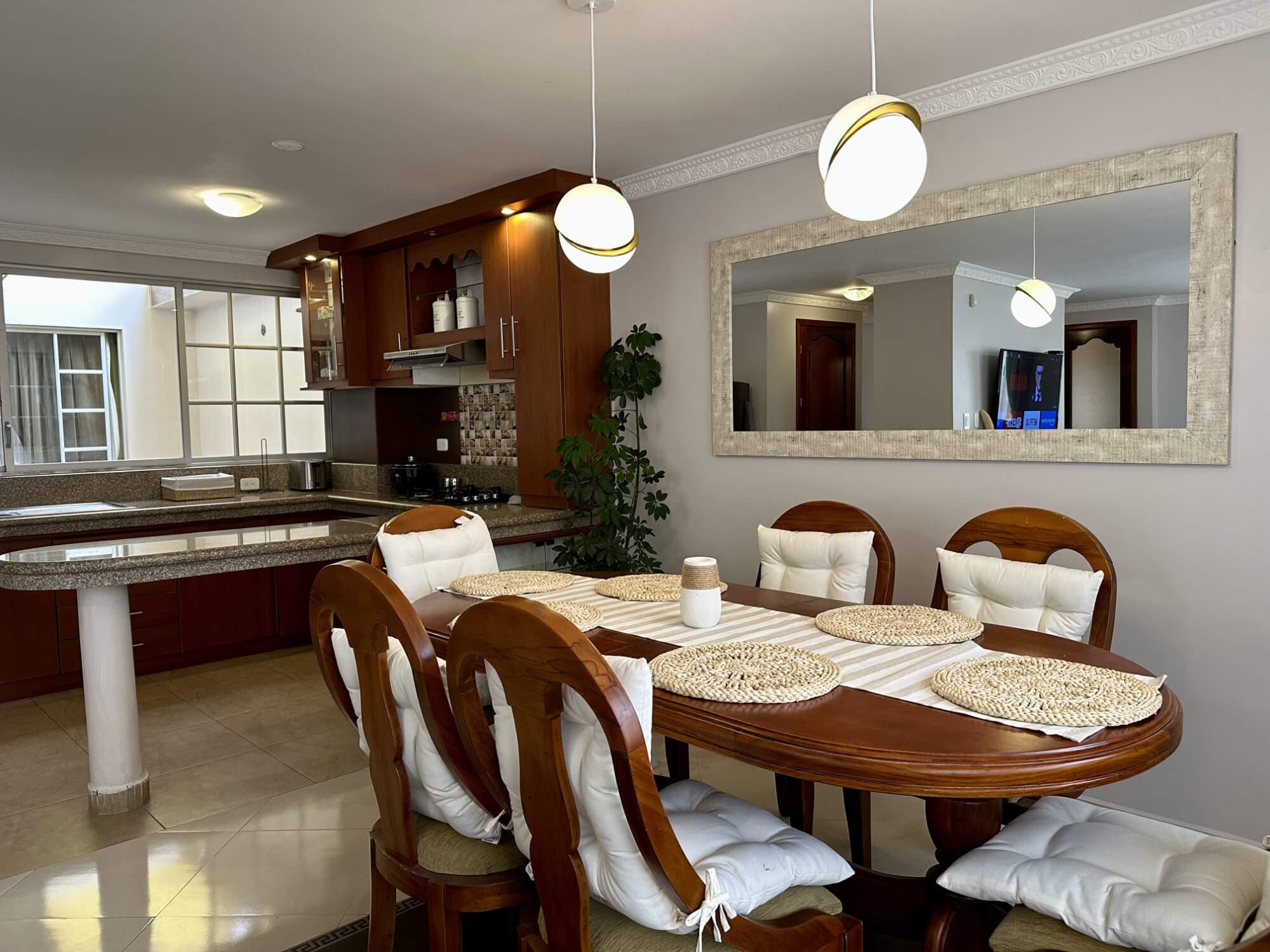 Cocina equipada
