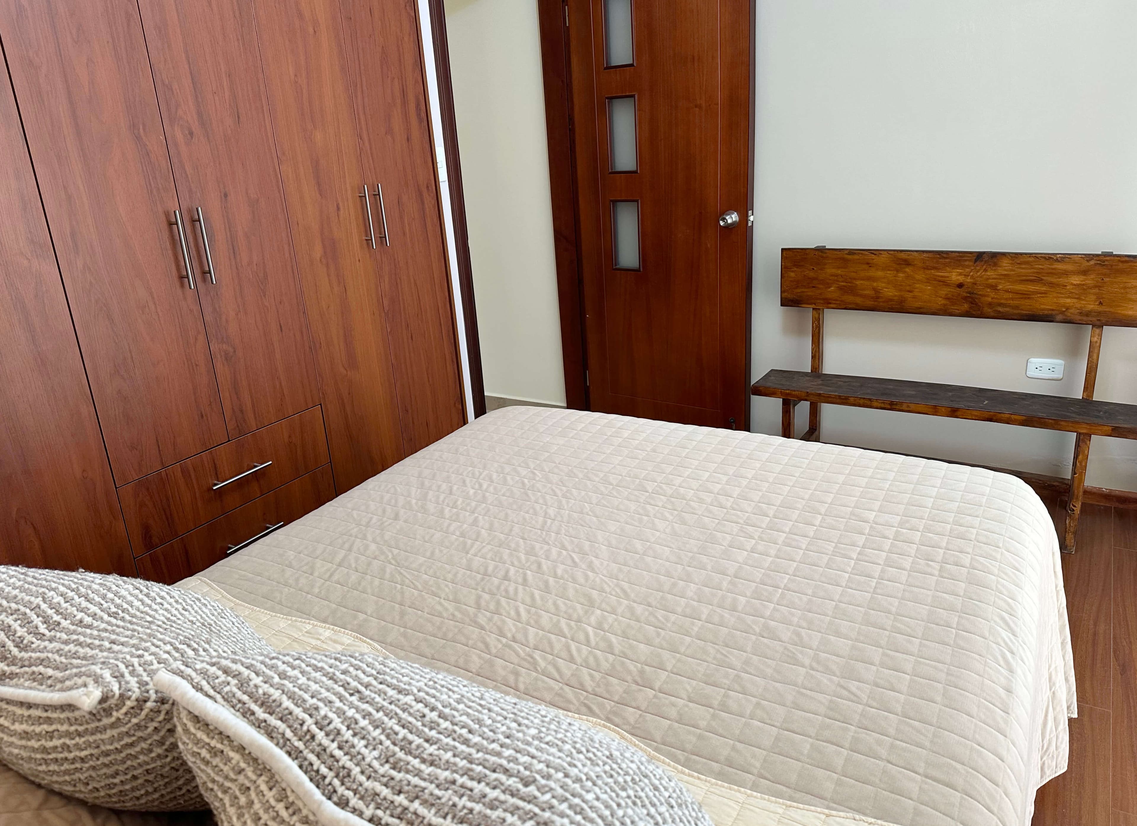 Zona de fumadores con jardín